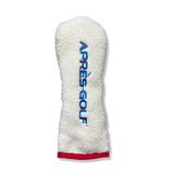 BIG RETRO Logo Cream Sherpa Fleece Headcover