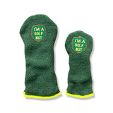 I'm A Golf Nut Vintage Patch Sherpa Fleece Headcover