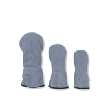 Karl The Fog Grey Sherpa Fleece Headcover w/Black Trim