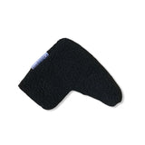 Black Sherpa Fleece Blade Putter Cover