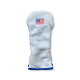 White American Flag Sherpa Fleece