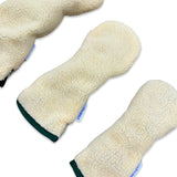 OG Cream Dream Sherpa Fleece Headcover w/Green Trim