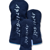 BIG SCRATCH Logo Navy Sherpa Fleece Headcover