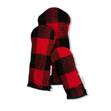 Buffalo Check Plaid Sherpa Fleece Headcover