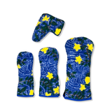 Yellow Jasmine Sherpa Fleece Headcover