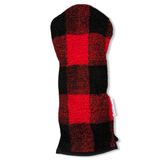 Buffalo Check Plaid Sherpa Fleece Headcover