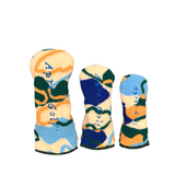 BIG SCRATCH Logo Crayon Clouds Sherpa Fleece Headcover