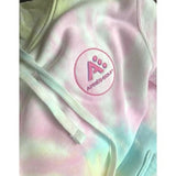 Sunset Twirl Original Pink Logo Hoodie
