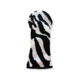 Z is for Zebra Sherpa Fleece Headcover