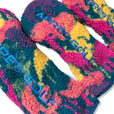 BIG RETRO Logo Fruit Looper Sherpa Fleece Headcover
