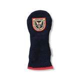 USGA Shield Vintage Patch Sherpa Fleece Headcover