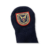 USGA Shield Vintage Patch Sherpa Fleece Headcover