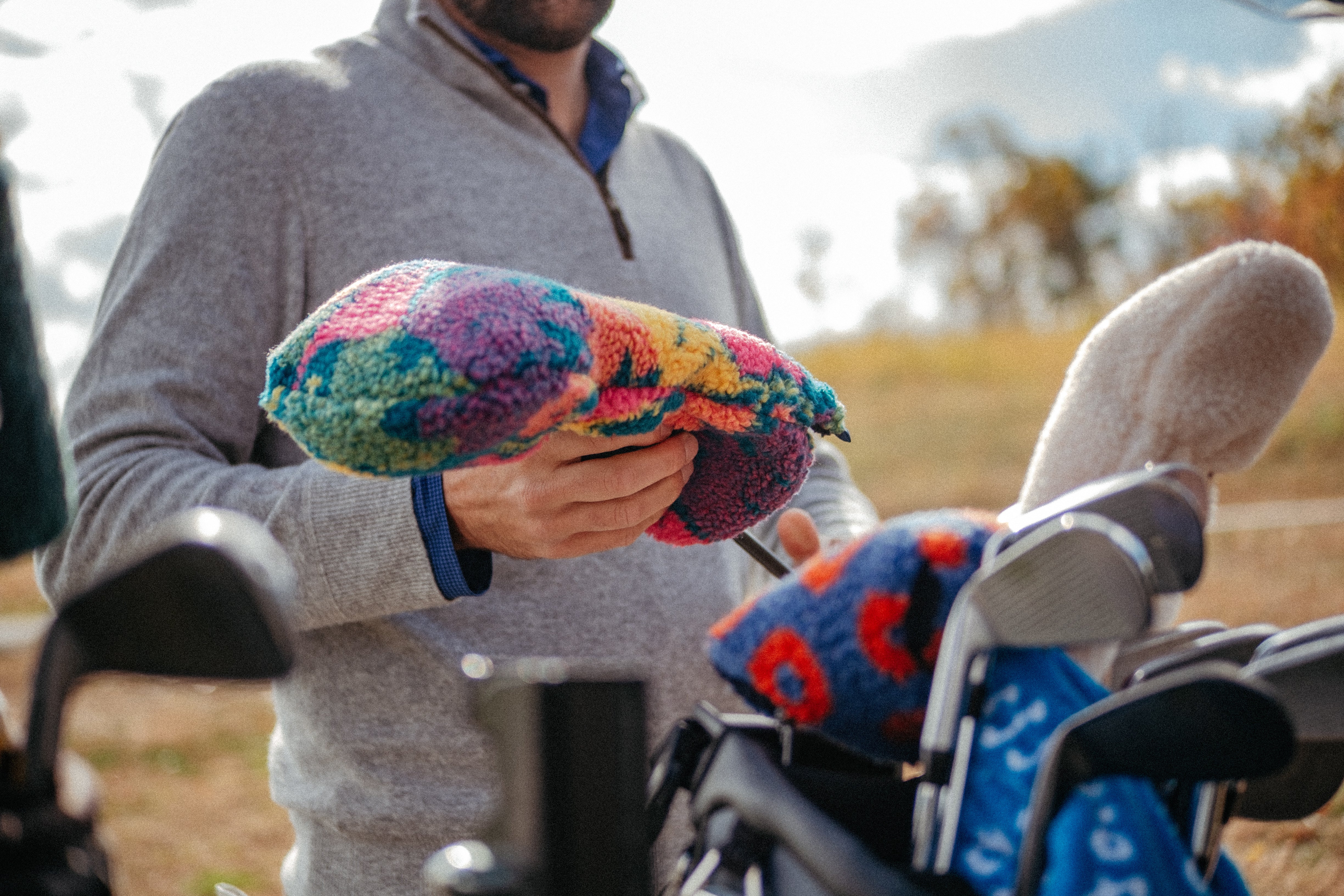 Hi-loft sherpa fleece golf headcovers, apparel and accessories for the golf course and beyond.