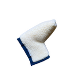 OG Cream Dream Sherpa Fleece Headcover w/Navy Trim