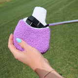 @HallyLead x Après-Golf Grapeness Wins Sherpa Fleece Headcover