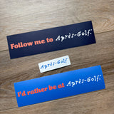 Après-Golf® Sticker Pack