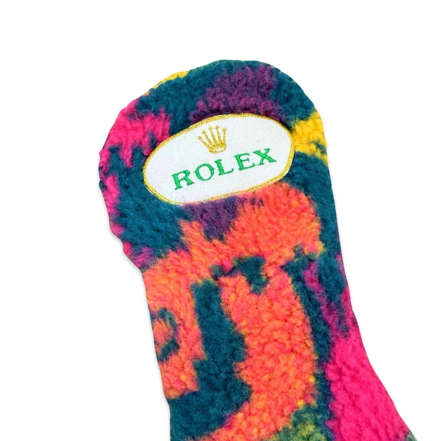 Rolex III Vintage Patch Sherpa Fleece Headcover