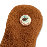 Pine Needles Vintage Patch Sherpa Fleece Headcover