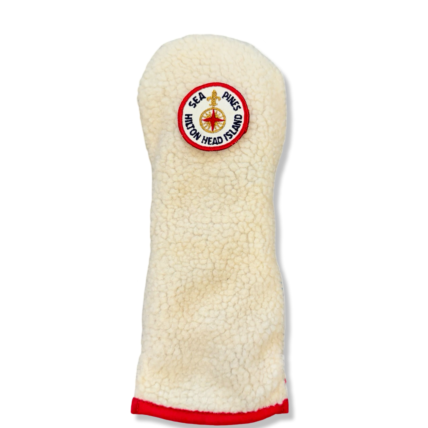 Sea Pines Vintage Patch Sherpa Fleece Headcover