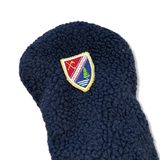 Glens Falls Vintage Shield Patch Sherpa Fleece Headcover