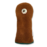 Pine Needles Vintage Patch Sherpa Fleece Headcover