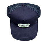 Après-Golf ® x Tremont Ticket Patch Trucker Hat (Navy)