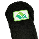 Vail Vintage Patch Sherpa Fleece Headcover (Neon Green)