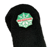 Mad River Glen Vintage Patch Sherpa Fleece Headcover