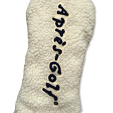 The OG Cream Chenille Patch Sherpa Fleece Headcover