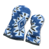 Kids! The Aztec Dusty Eye Sherpa Fleece Headcover