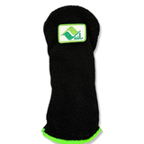 Vail Vintage Patch Sherpa Fleece Headcover (Neon Green)