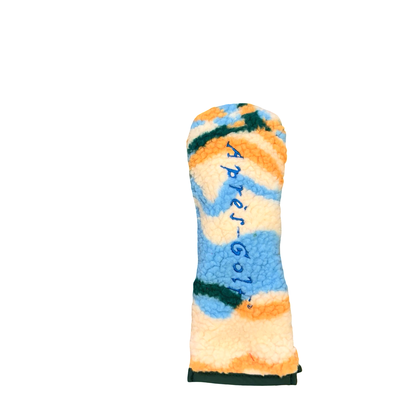 BIG SCRATCH Logo Crayon Clouds Sherpa Fleece Headcover