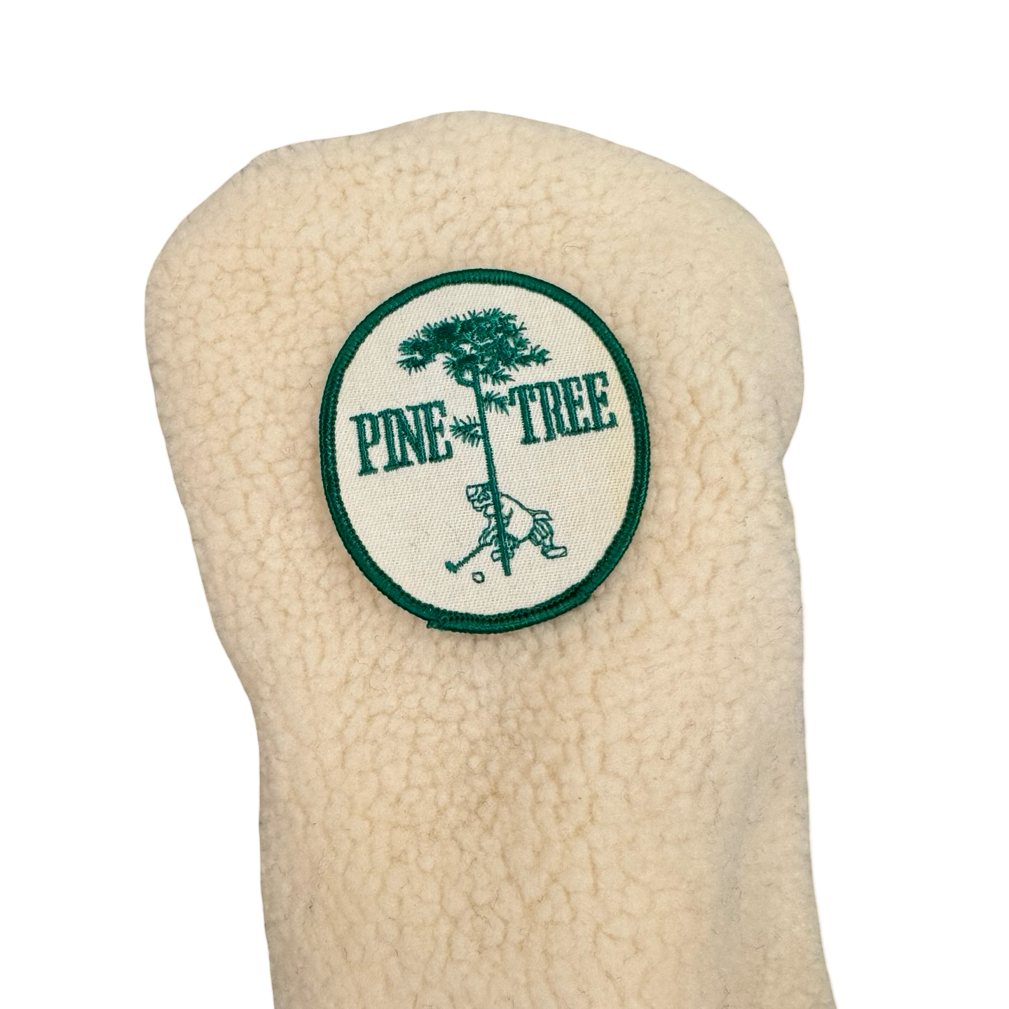 Pine Tree GC Vintage Patch Sherpa Fleece Headcover