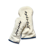 The OG Cream Chenille Patch Sherpa Fleece Headcover