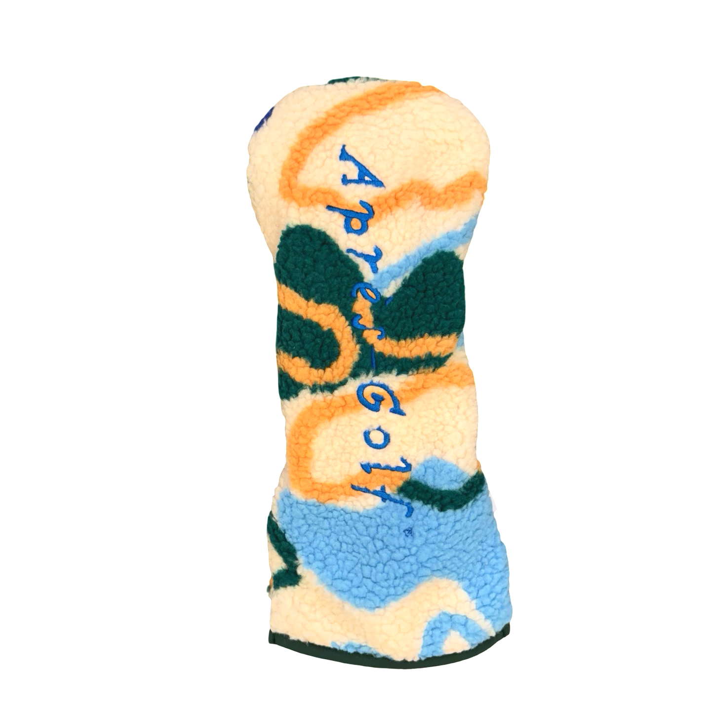 BIG SCRATCH Logo Crayon Clouds Sherpa Fleece Headcover