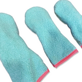@HallyLead x Après-Golf Sea Foam Honeycomb Sherpa Fleece Headcover