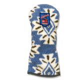 Jay Peak Vintage Patch Sherpa Fleece Headcover