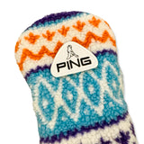 Ping Vintage Patch Sherpa Fleece Headcover (Ajax)