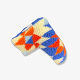 Multi Mosaic Sherpa Fleece Blade Putter Cover