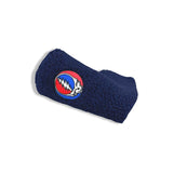 Steal Your Clubface Vintage Patch Sherpa Fleece Blade Putter Cover