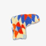 Multi Mosaic Sherpa Fleece Blade Putter Cover